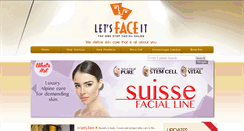 Desktop Screenshot of letsfaceit-spalon.com